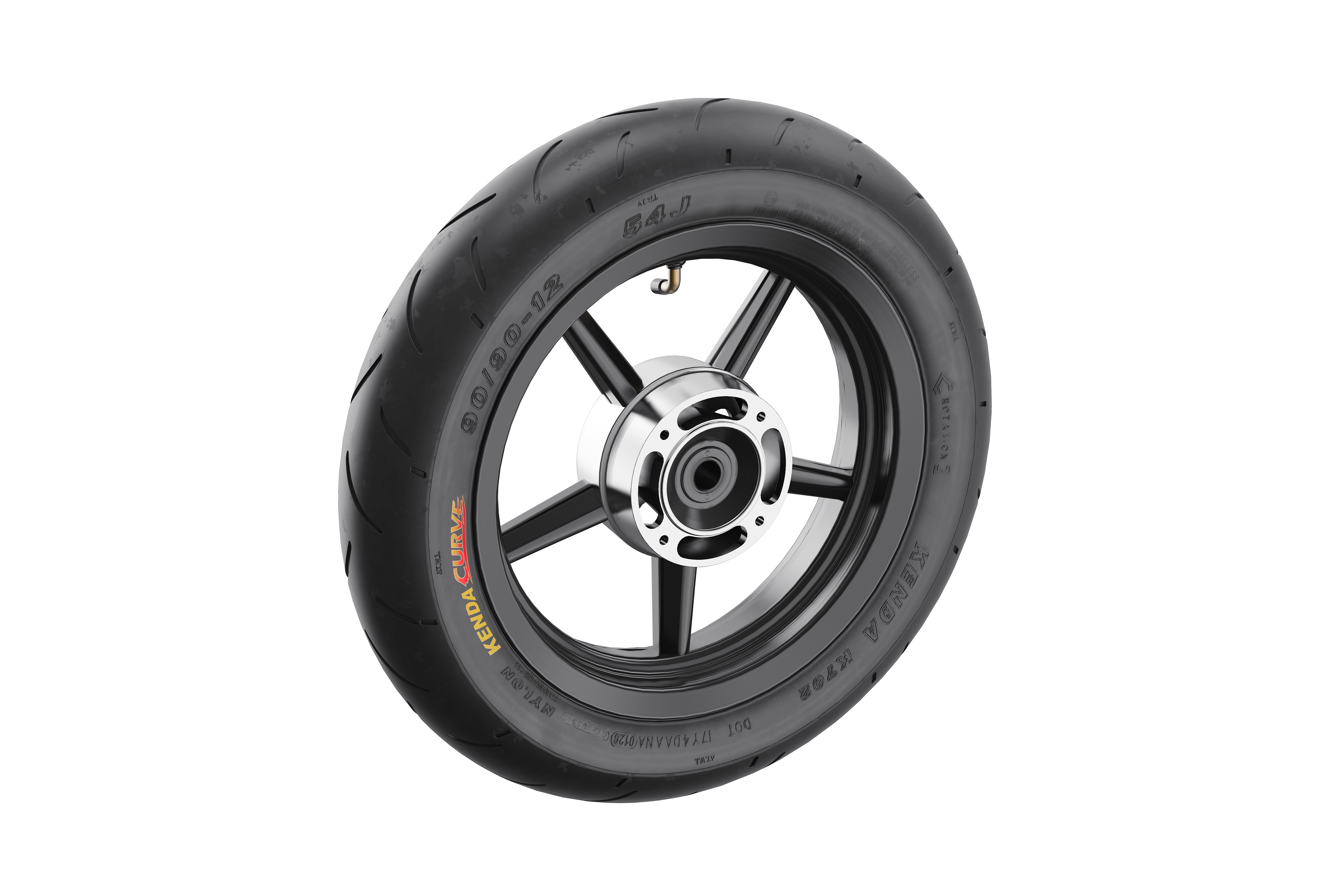 Yozma Elektro-Dirtbike Straßenreifen-Set (Vorne & Hinten) – Nur IN 10