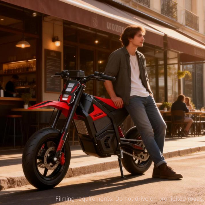 Yozma Elektro-Dirtbike Straßenreifen-Set (Vorne & Hinten) – Nur IN 10