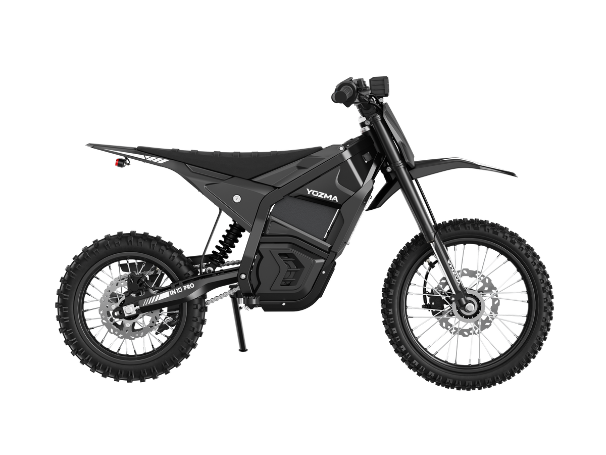 Motocicletă electrică Yozma IN 10 Pro — vedere laterală